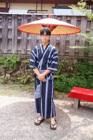男性浴衣