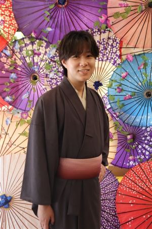 男性着物