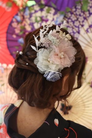 フリーチョイスヘアセット