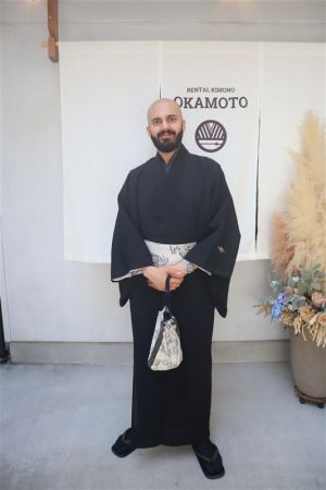男性着物