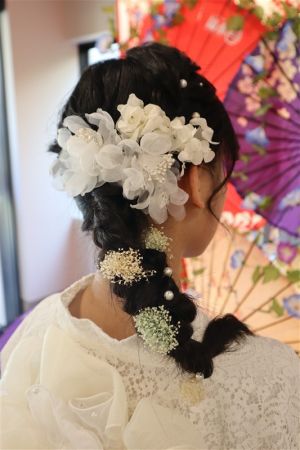 フリーチョイスヘアセット