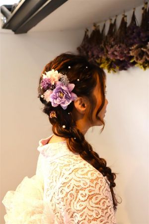フリーチョイスヘアセット