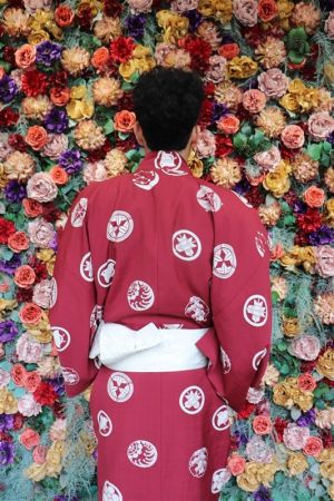 男性着物