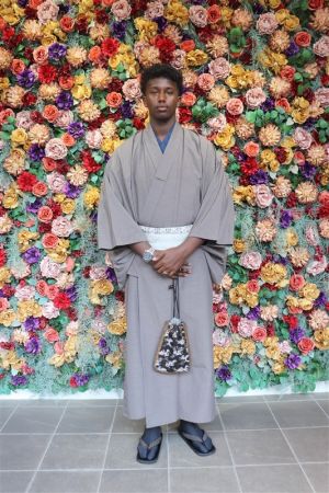 男性着物
