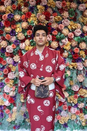男性着物