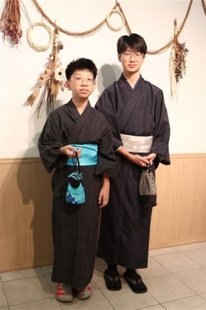 男性着物