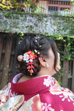 フリーチョイスヘアセット