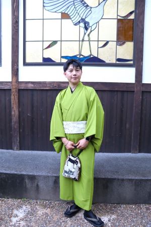 男性着物