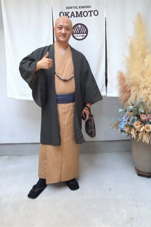 男性着物