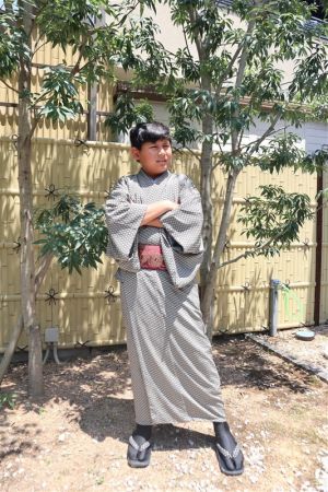 男性着物