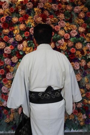 男性着物