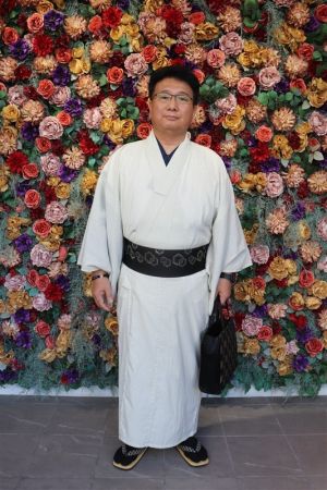 男性着物