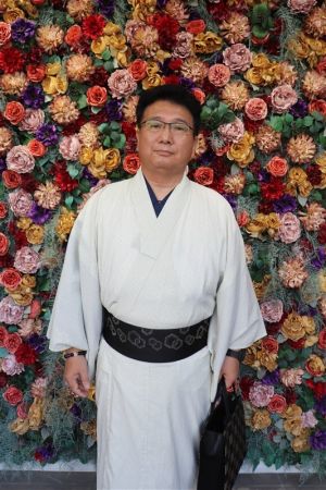 男性着物