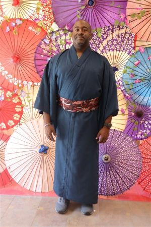 男性着物