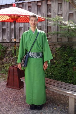 男性着物