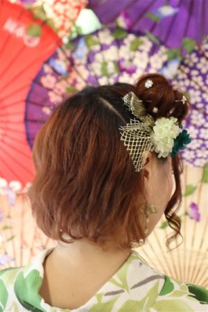 フリーチョイスヘアセット