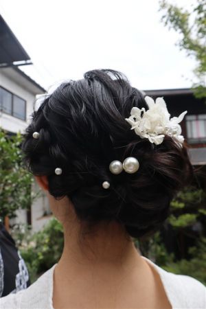 フリーチョイスヘアセット