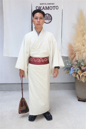 男性着物
