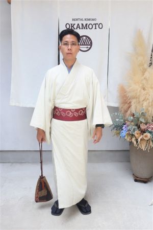男性着物