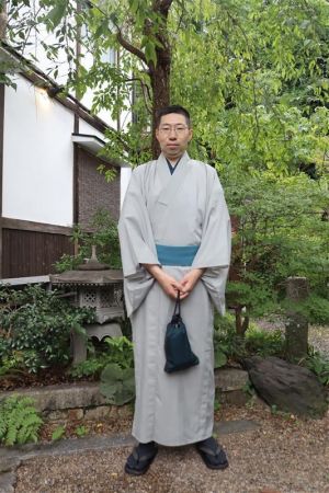男性着物
