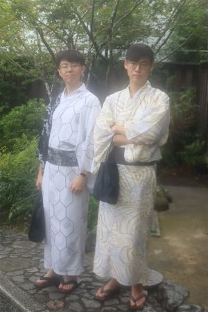 男性浴衣