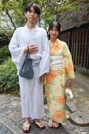 男性浴衣