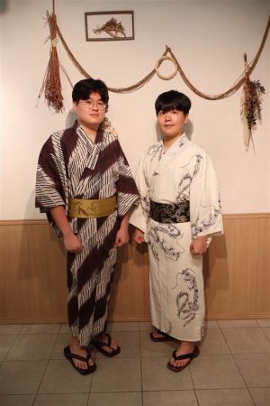 男性浴衣
