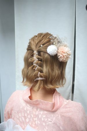 フリーチョイスヘアセット