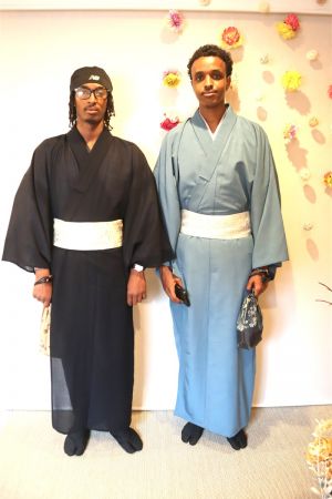 男性着物