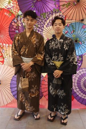 男性浴衣