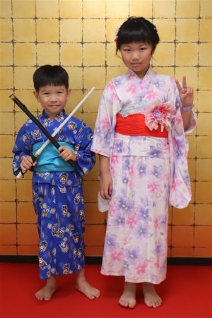 子供用浴衣
