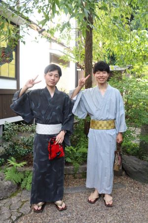 男性浴衣