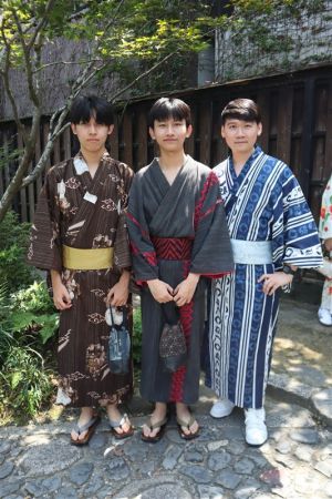 男性浴衣