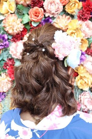 フリーチョイスヘアセット