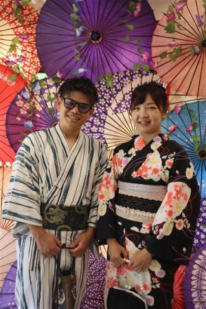 男性浴衣