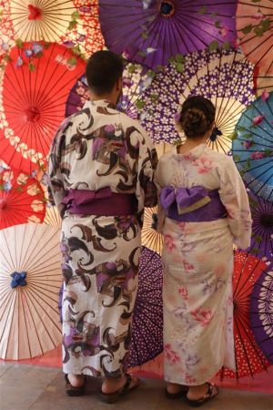 男性浴衣