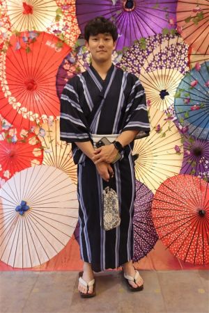 男性浴衣