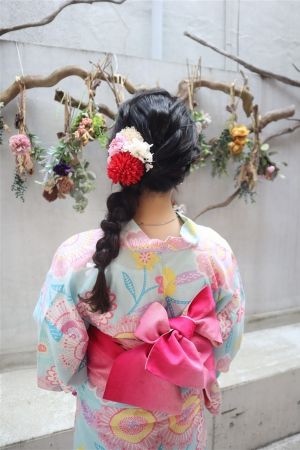 フリーチョイスヘアセット