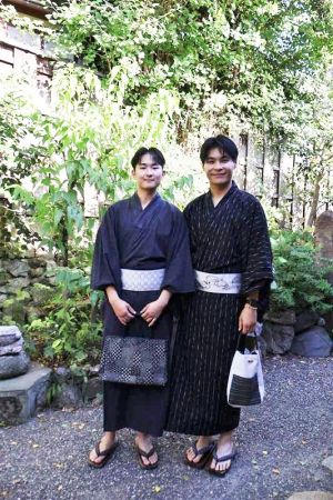男性浴衣