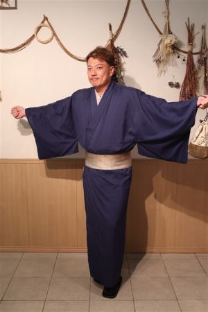 男性着物