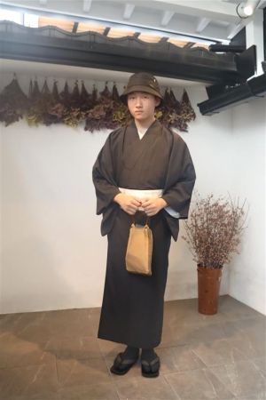 男性着物