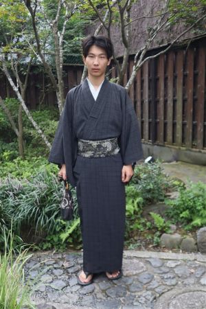 男性着物