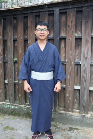 男性着物