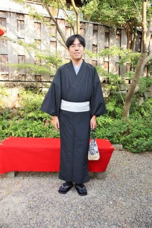 男性着物