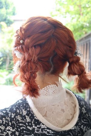 フリーチョイスヘアセット