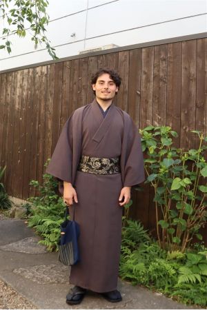 男性着物