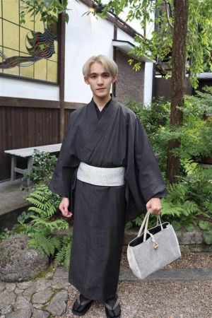 男性着物