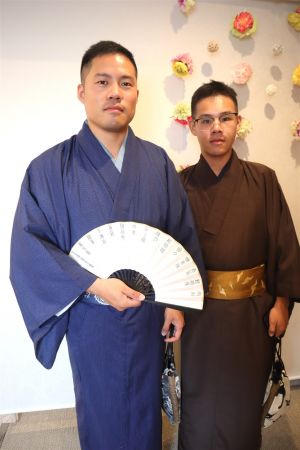 男性着物