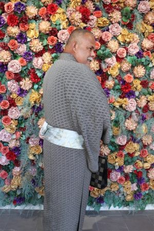 男性着物