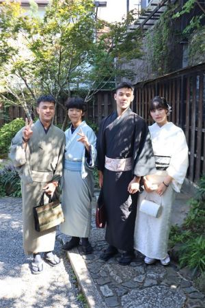 男性着物